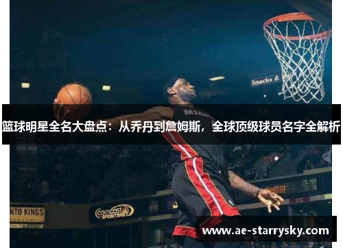 篮球明星全名大盘点：从乔丹到詹姆斯，全球顶级球员名字全解析